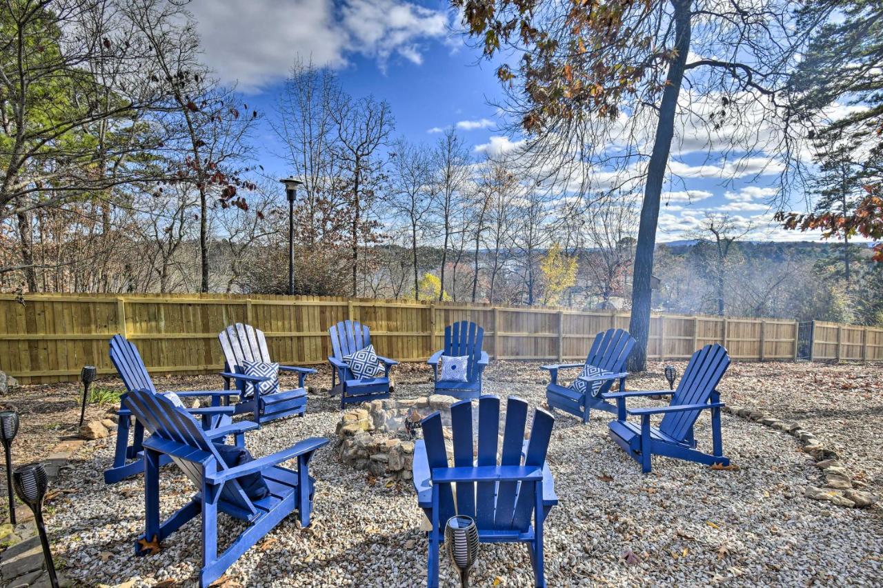 Hilltop Hot Springs Log Cabin With Hot Tub And Grill! Extérieur photo