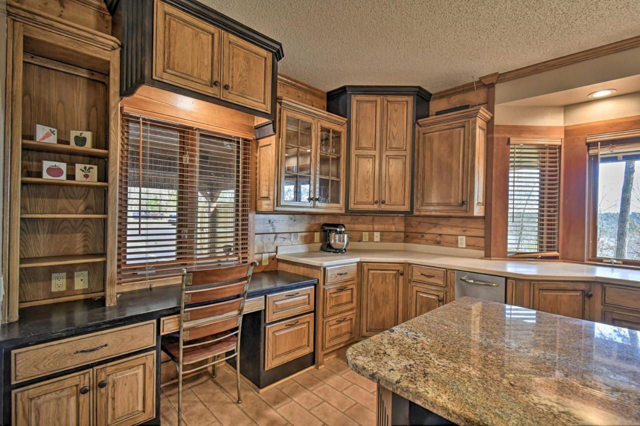 Hilltop Hot Springs Log Cabin With Hot Tub And Grill! Extérieur photo